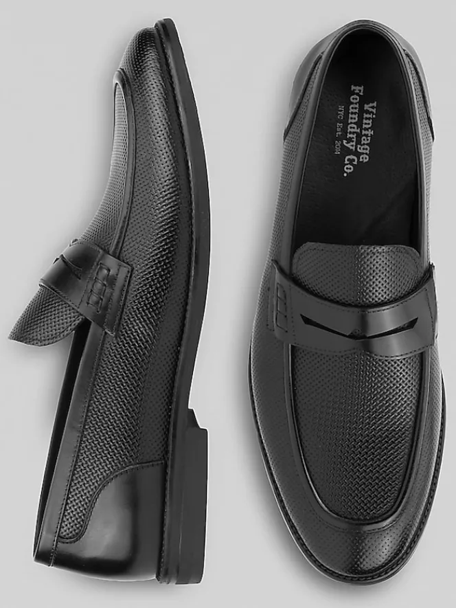 Loafers & Slip-ons-Vintage Foundry Adamson Loafers Black