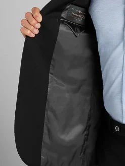 3-piece Suits|Suit Separates-Joseph Abboud American Bespoke Modern Fit Suit Jacket Black Solid