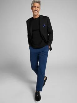 3-piece Suits|Suit Separates-Joseph Abboud American Bespoke Modern Fit Suit Jacket Black Solid