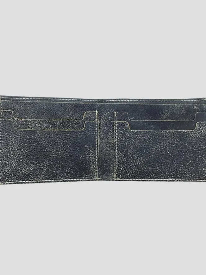 Wallets-Bedstu Amidala Handmade Vegan Leather Wallet Black