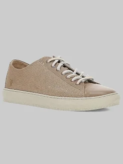 Casual Shoes|Casual Shoes-Frye Astor Cap Toe Low Lace Up Sneakers Taupe