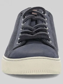 Sneakers|Casual Shoes-Frye Astor Cap Toe Low Lace Up Sneakers Navy