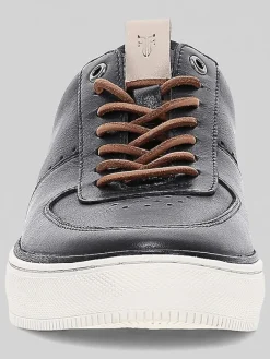 Sneakers|Casual Shoes-Frye Astor Low Lace Court Sneakers Black