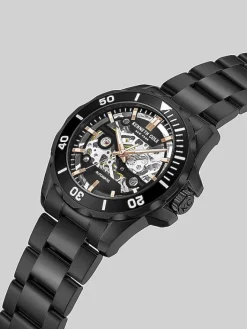 Watches-Kenneth Cole Automatic Watch Black