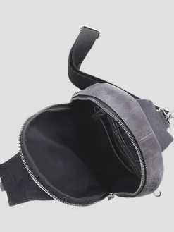 Travel & Luggage-Bedstu Beau Leather Convertible Crossbody Bag Black Rustic