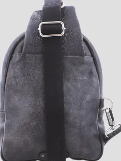 Travel & Luggage-Bedstu Beau Leather Convertible Crossbody Bag Black Rustic