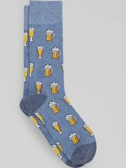 Socks-Egara Beer Mug Socks Chambray Heather
