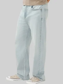 Jeans|Jeans-Silver Jeans Big Guy Baggy Jeans Light Wash