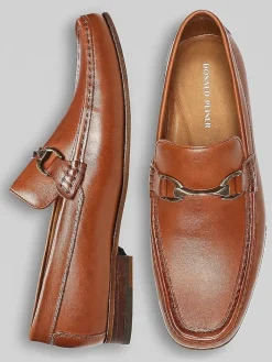 Loafers & Slip-ons-Donald Pliner Bit Loafers Black