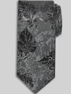 Ties-Awearness Kenneth Cole Botanical Tie Black