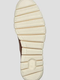 Oxfords|Sneakers-Bedstu Bowery II Leather Cap Toe High-Top Sneakers Tan