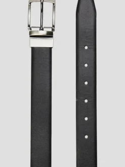 Boys Accessories|Belts-Men's Wearhouse Boy Reversible Leather Belt Black
