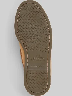 Boys Clothing-Sperry Youth Boys Moc Toe Boat Shoes Nubuck