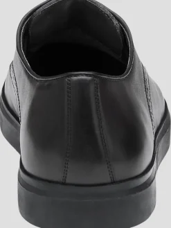 Casual Shoes|Casual Shoes-Johnston &Amp; Murphy Brody Leather Lace-Up Plain Toe Dress Sneakers Black