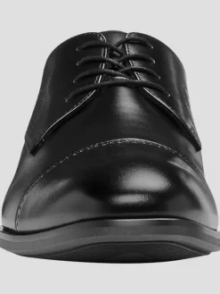 Dress & Formal Shoes-Stacy Adams Bryant Leather Cap Toe Oxfords Black