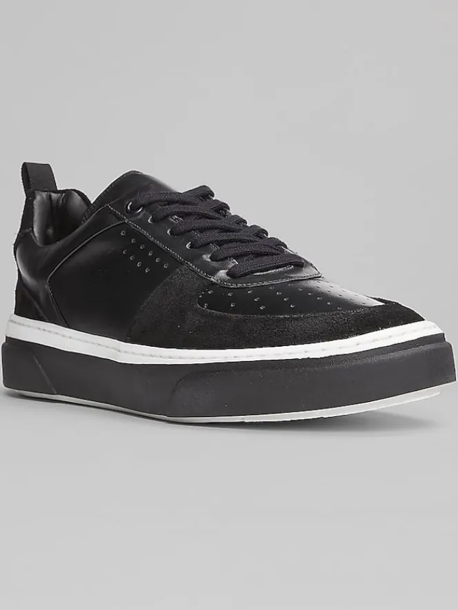 Sneakers|Casual Shoes-Belvedere Calico Sneakers Black