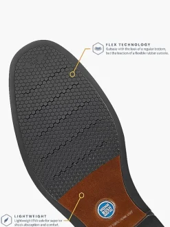 Oxfords|Dress & Formal Shoes-Nunn Bush Centro Formal Flex Cap Toe Oxfords Black Patent