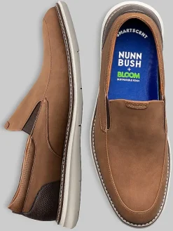 Loafers & Slip-ons|Casual Shoes-Nunn Bush Chase Casual Moc Toe Shoes Black