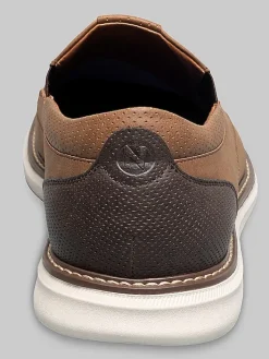 Loafers & Slip-ons|Casual Shoes-Nunn Bush Chase Casual Moc Toe Shoes Black