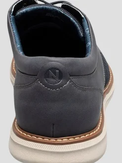 Casual Shoes|Casual Shoes-Nunn Bush Chase Knit Plain Toe Oxfords Gray