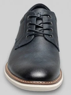 Oxfords|Casual Shoes-Nunn Bush Chase Plain Toe Oxfords Black