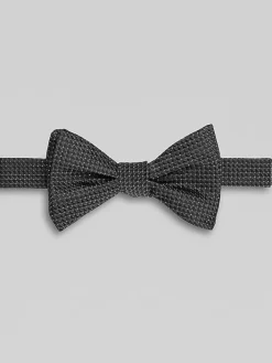 Formal Accessories|Bow Ties-Calvin Klein Check Self Tie Bow Tie Black