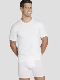 Underwear-Awearness Kenneth Cole ChillFlex Crewneck T-Shirt, 2-pack White