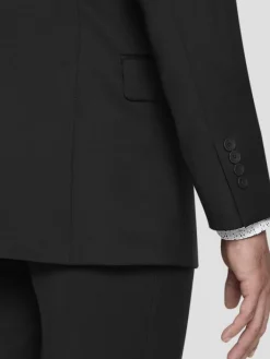 Suit Separates|3-piece Suits-Awearness Kenneth Cole CHILLFLEX Modern Fit Suit Jacket Black