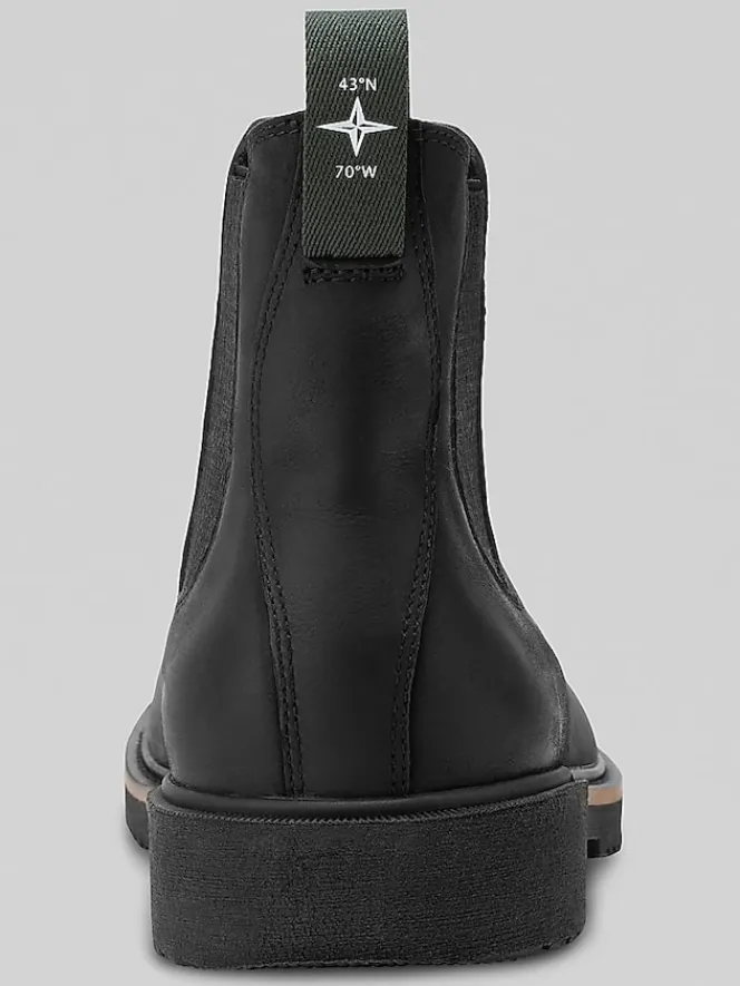 Boots-Eastland Chimney Pond Plain Toe Chelsea Boots Black