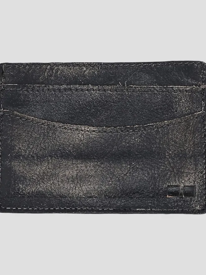 Wallets-Bedstu Chuck Leather Credit Card Holder Black