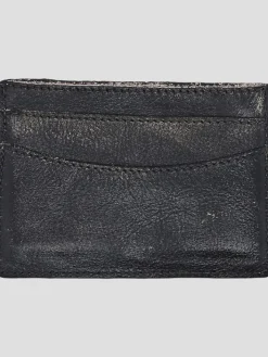 Wallets-Bedstu Chuck Leather Credit Card Holder Black