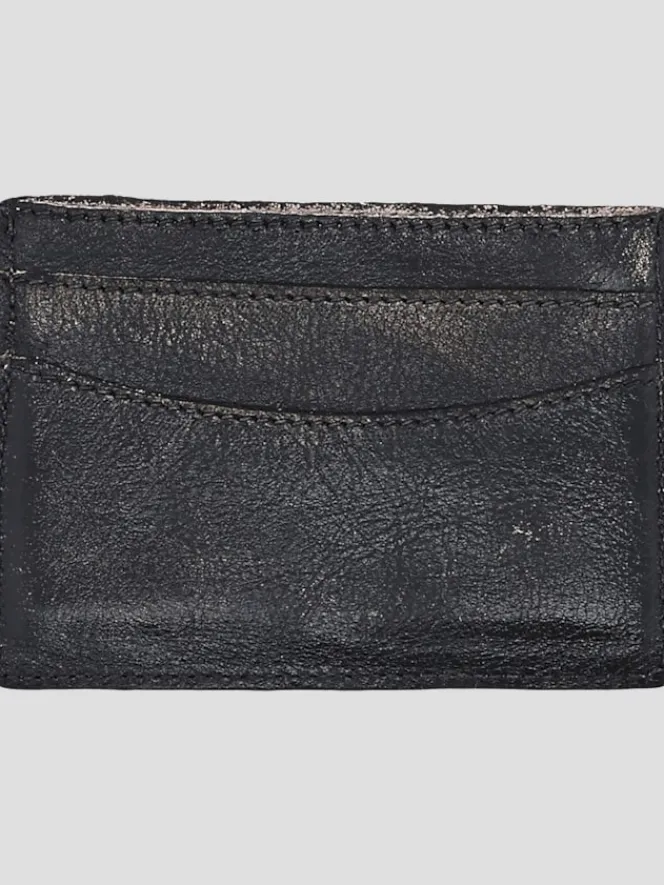 Wallets-Bedstu Chuck Leather Credit Card Holder Black