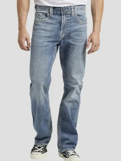 Casual Pants & Chinos|Casual Pants & Chinos-Silver Jeans Classic Fit Boot Cut Washable Jeans Medium Wash