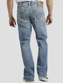 Casual Pants & Chinos|Casual Pants & Chinos-Silver Jeans Classic Fit Boot Cut Washable Jeans Medium Wash