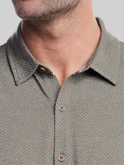 Casual Shirts|Button Up Shirts-Weatherproof Vintage Classic Fit Button Up Shirt Dark Blue