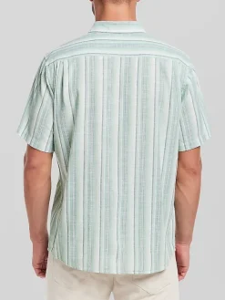 Button Up Shirts|Casual Shirts-Weatherproof Vintage Classic Fit Button Up Shirt Light Green