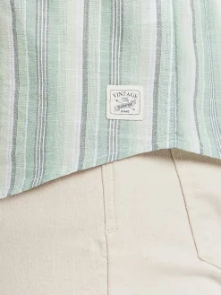 Button Up Shirts|Casual Shirts-Weatherproof Vintage Classic Fit Button Up Shirt Light Green