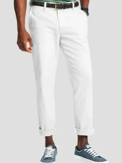 Casual Pants & Chinos|Casual Pants & Chinos-Nautica Classic Fit Full-Length Casual Pants Sand Casual