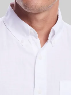 Button Up Shirts|Casual Shirts-Weatherproof Vintage Classic Fit Solid Country Twill Button Up Shirt Light Blue