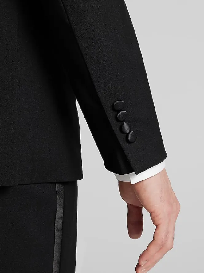 Tuxedos|Big & Tall Tuxedos-Pronto Uomo Platinum Classic Fit Suit Separates Tuxedo Jacket Formal