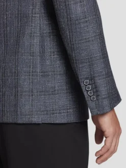 Sport Coats|Sport Coats-Joseph Abboud Classic Fit Wool Blend  Plaid Sport Coat Blue Plaid