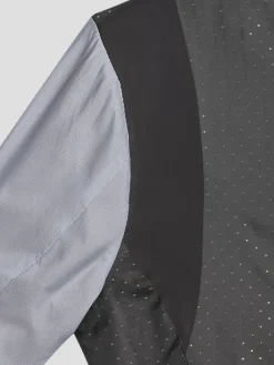 Suit Separates|3-piece Suits-Michael Strahan Classic Fit Wool Blend Suit Jacket Grey Plaid