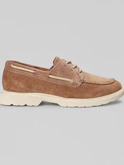 Loafers & Slip-ons|Casual Shoes-Frye Connor Boat Shoes Brown