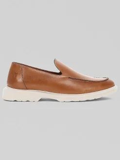 Loafers & Slip-ons|Casual Shoes-Frye Connor Venetian Loafers Tan