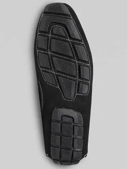 Loafers & Slip-ons-Donald Pliner Damiano Moc Toe Loafers Black