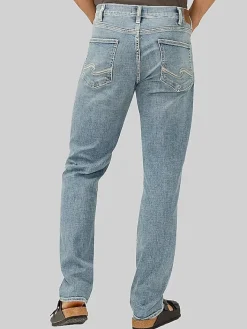 Jeans|Jeans-Silver Jeans Eddie Classic Athletic Fit Tapered Leg Luxe Heritage Jeans Medium Wash
