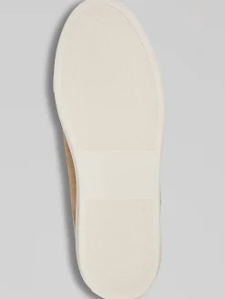 Sneakers|Casual Shoes-Awearness Kenneth Cole Elastic Band Slip-On Suede Sneakers Taupe