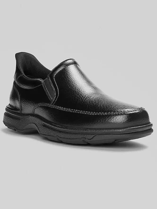 Loafers & Slip-ons|Casual Shoes-Rockport Ellworth Casual Slip On Shoes Black