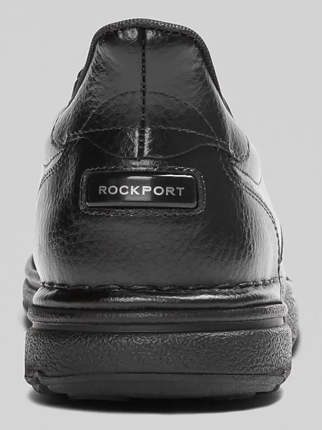 Loafers & Slip-ons|Casual Shoes-Rockport Ellworth Casual Slip On Shoes Black