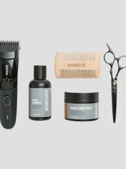 Cologne & Skincare-Manscaped Essential Beard Kit Misc